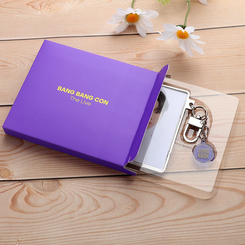 Keyring holder photo card BTS (Kering đựng photocard)