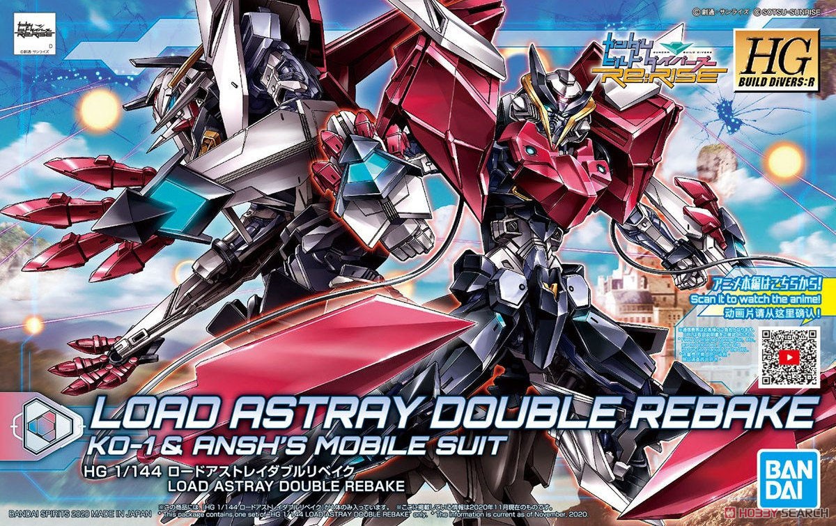 [HCM]Mô Hình lắp ráp HG Load Astray Double Rebake 1/144 (kèm đế đứng)