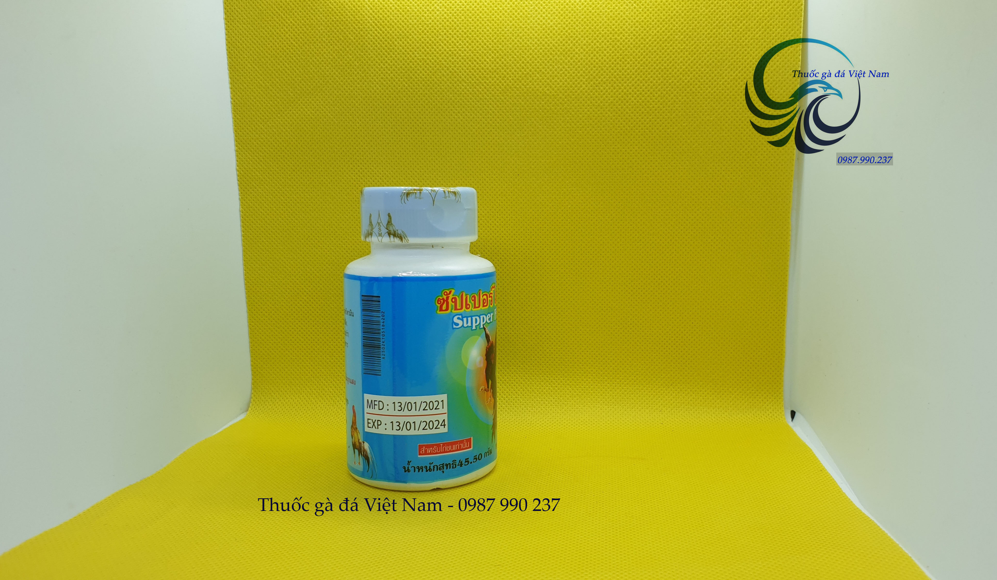 Thuốc bổ gân xanh SUPER FIVE STAR cho gà đá