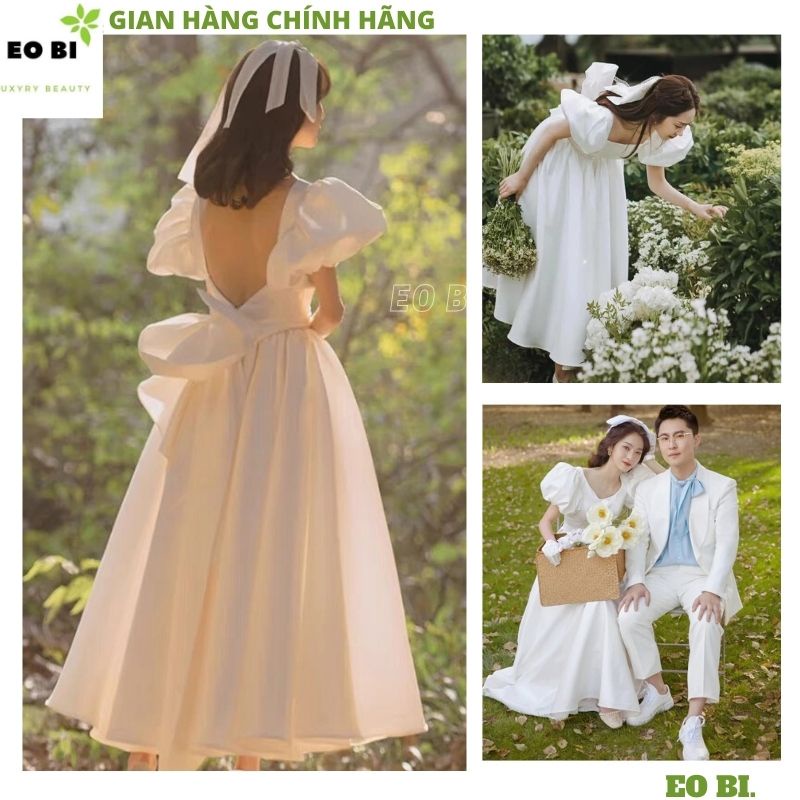 Váy đầm khoét lưng  -EOBI