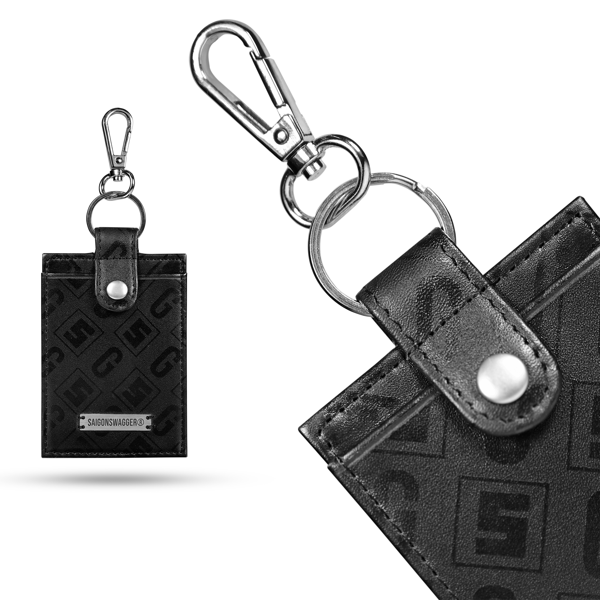 Ví Đựng Thẻ, Móc Khoá Da Thật SAIGON SWAGGER ECLIPSE CARD KEYCHAIN