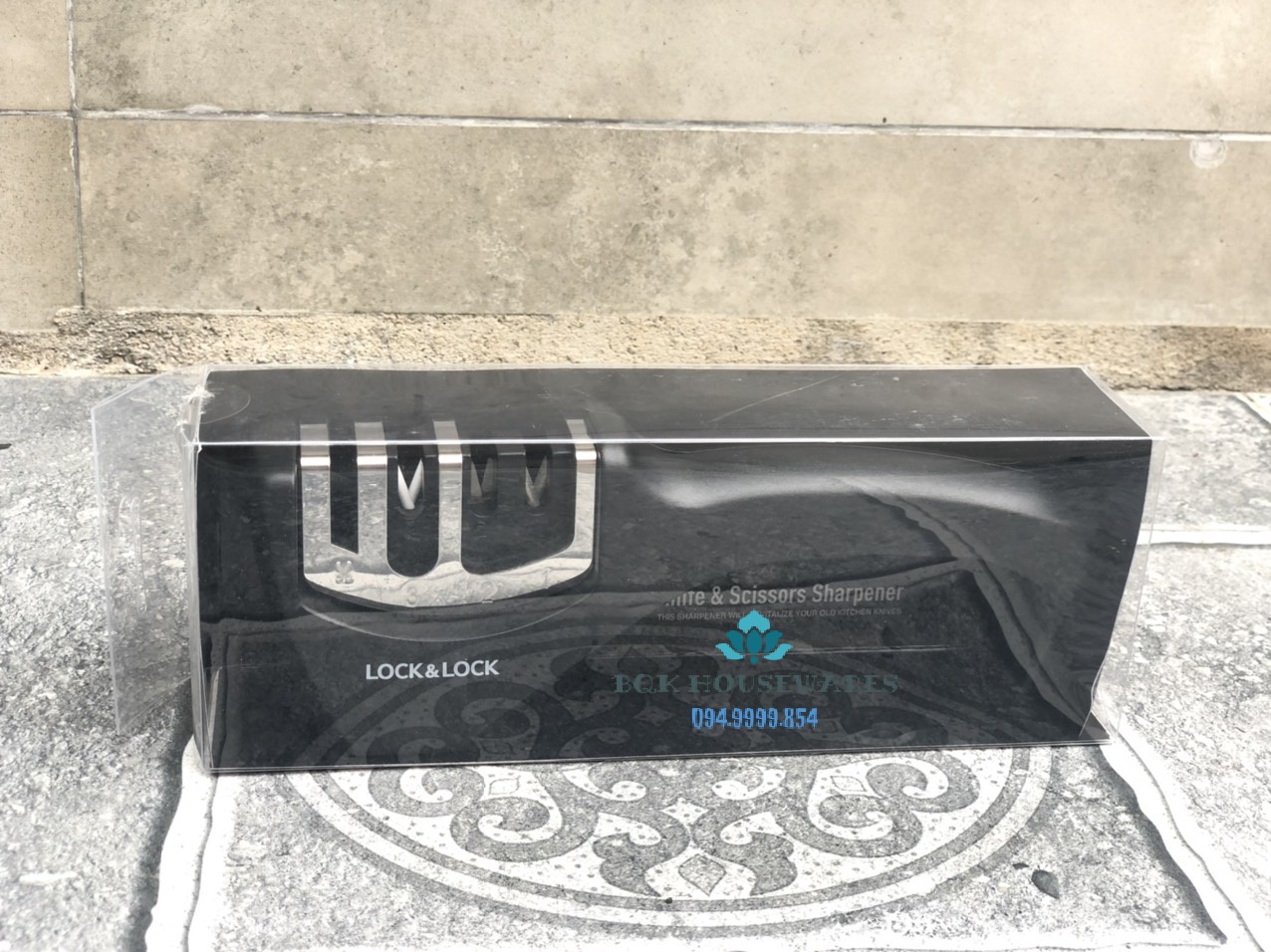 [ Lock&Lock ] Dụng Cụ Mài Dao Kéo 4 Lớp Ckk113