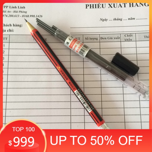Combo bút chì bấm và ngòi 2.0