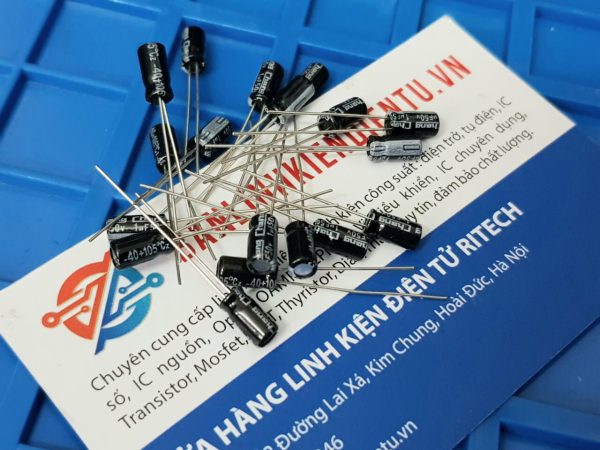 [ Combo 30 chiếc ] Tụ hóa 1uF 50V kích thước 4x7mm