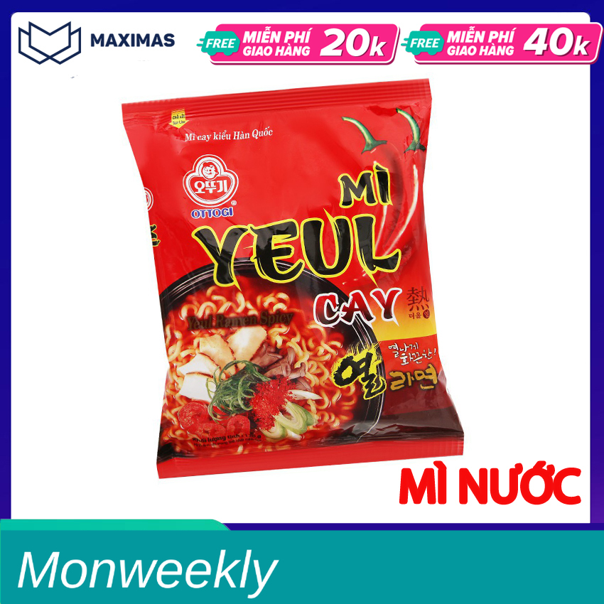 Mì cay Yeul Ottogi Hàn Quốc 1 Gói Monweekly