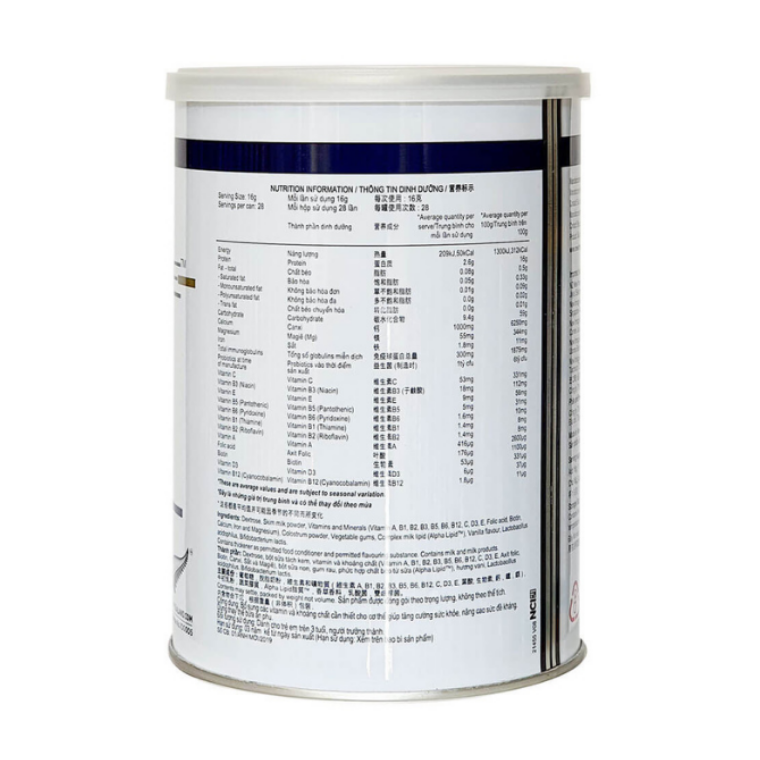 SỮA NON ALPHA LIPID CHÍNH HÃNG 100%