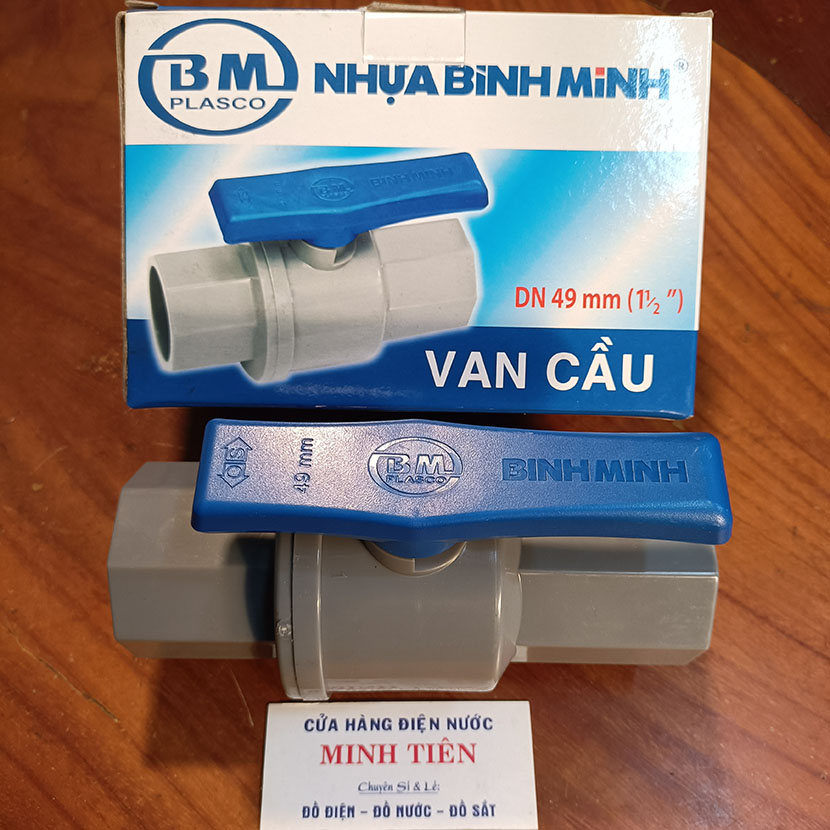 Van khóa nước/Van cầu Bình Minh ∅21/ ∅27/ ∅34/ ∅42/ ∅49