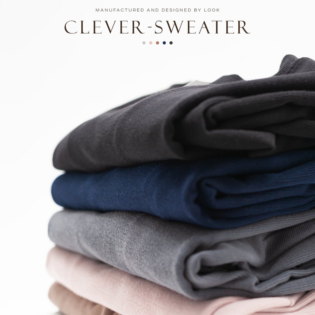 Áo nỉ dài tay LOOK Clever sweater