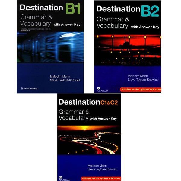 Sách - Trọn Bộ Giáo Trình Destination B1, B2, C1&2 (Kèm Đáp Án)