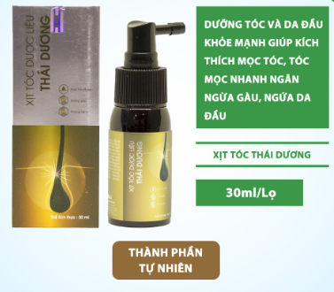 Xịt Mọc Tóc Dược Liệu Thái Dương - Sao Thái Dương