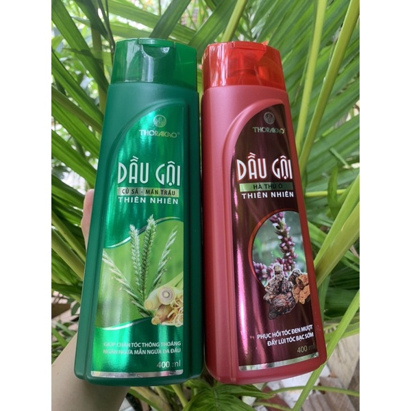 DẦU GỘI THORAKAO Bồ Kết, Hà Thủ Ô, Hoa Bưởi 400ml - Làm đẹp > Chăm sóc cá nhân > Chăm sóc tóc > Dầu gội