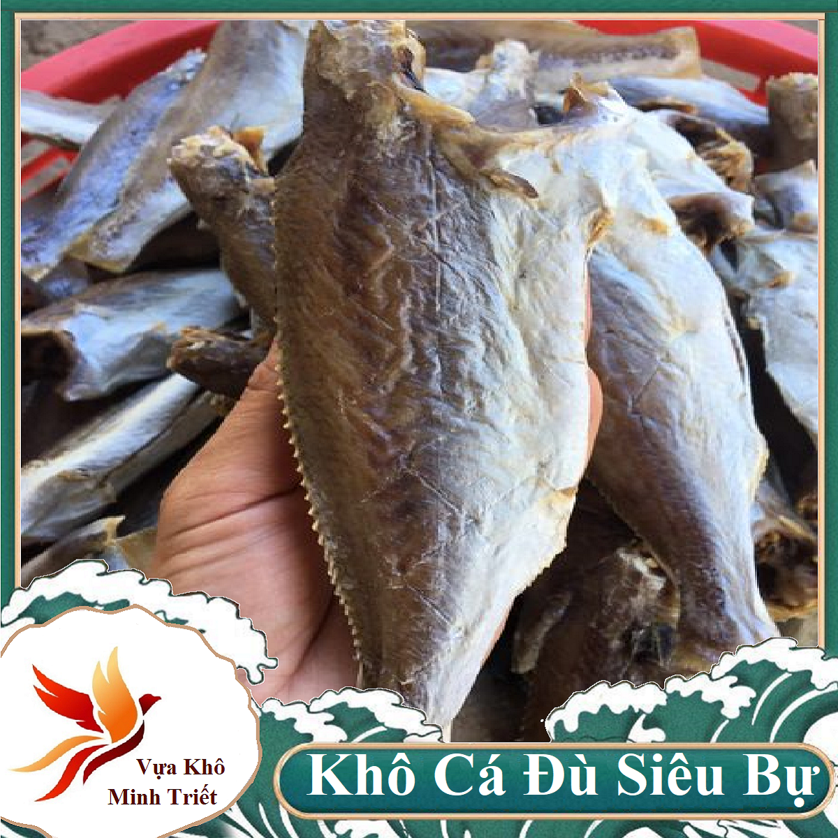 KHÔ CÁ LÙ ĐÙ LẠT [ KHÔNG MẶN]  500gr( 6-7 con/ 500gr)- Vựa Khô Minh Triết