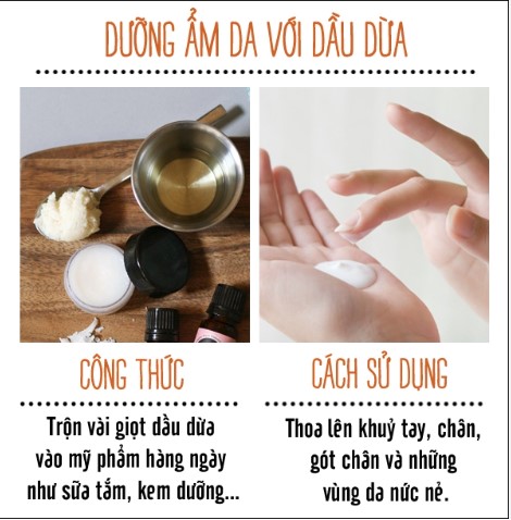 Dầu dừa 100ml nguyên chất cực thơm mềm tóc dạng xịt