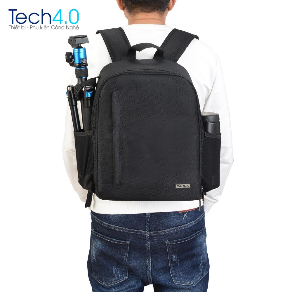 Balo máy ảnh DSLR Caden chống thấm nước