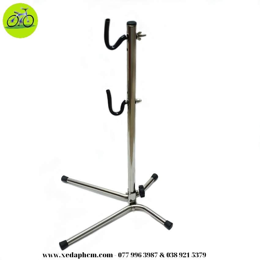 [HCM] foot anti-đứng bicycle stainless steel hangers 1 side