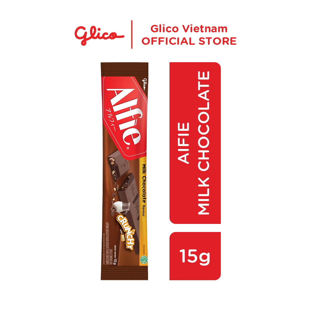 Combo 2 thanh Socola Dạng Thanh Glico Alfie vị Socola