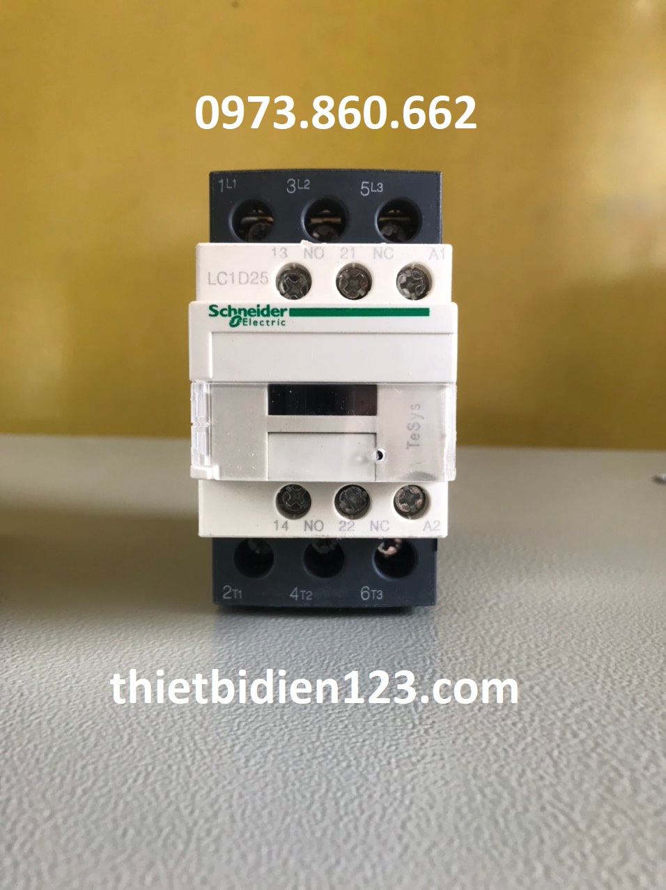 Contactor - khởi động từ Schneider LC1D..F7 cuộn hút 110V