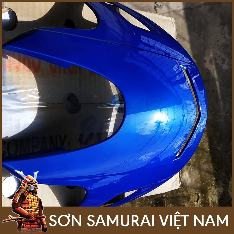 Sơn samurai xanh - Chai sơn màu xanh H139 sơn xịt samurai