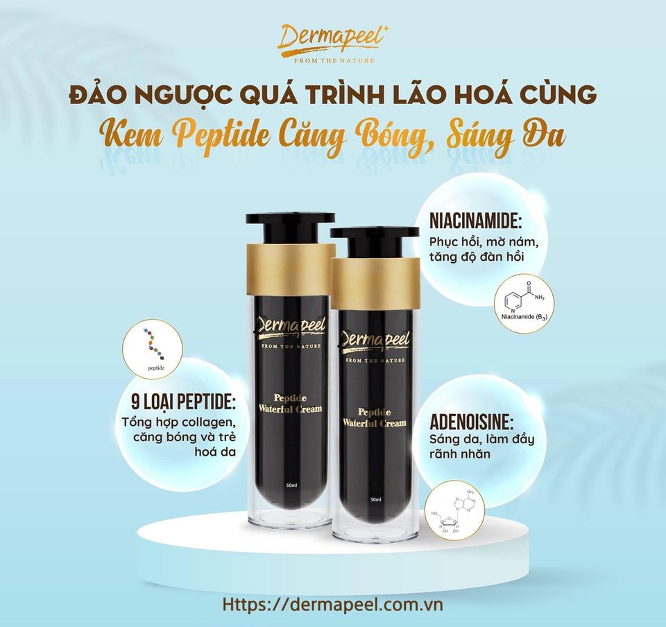 Kem Peptide Dermapeel căng bóng cấp ẩm da