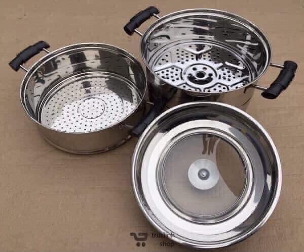 NỒI HẤP 3 TẦNG INOX - NỒI HẤP INOX