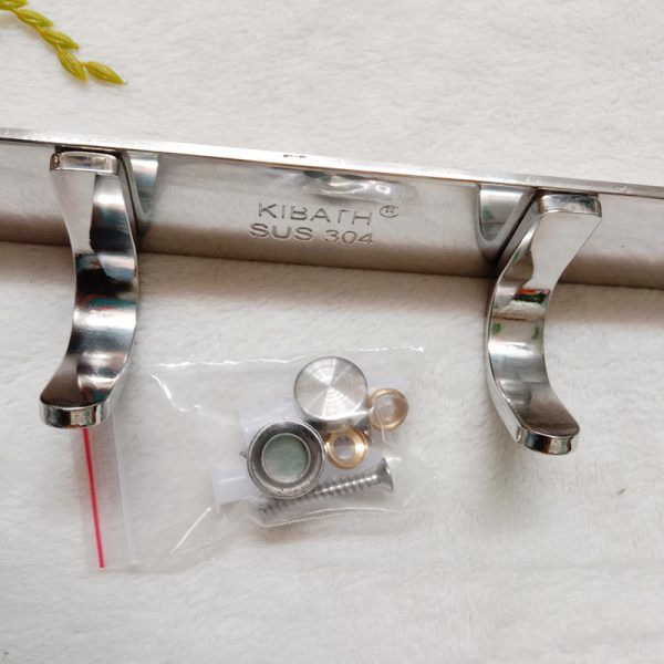 Móc treo quần áo kibath inox 304 tt-405