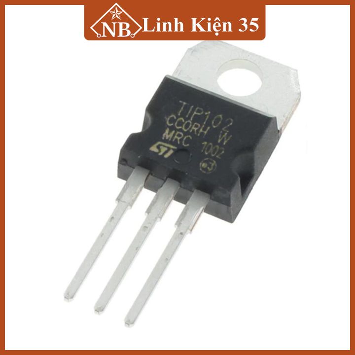 TIP102 TO-220 kiểu chân NPN 100V-8A Darlington Transistor