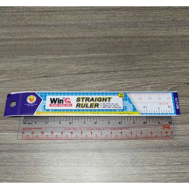 Thước kẻ dẻo WinQ C15 15cm