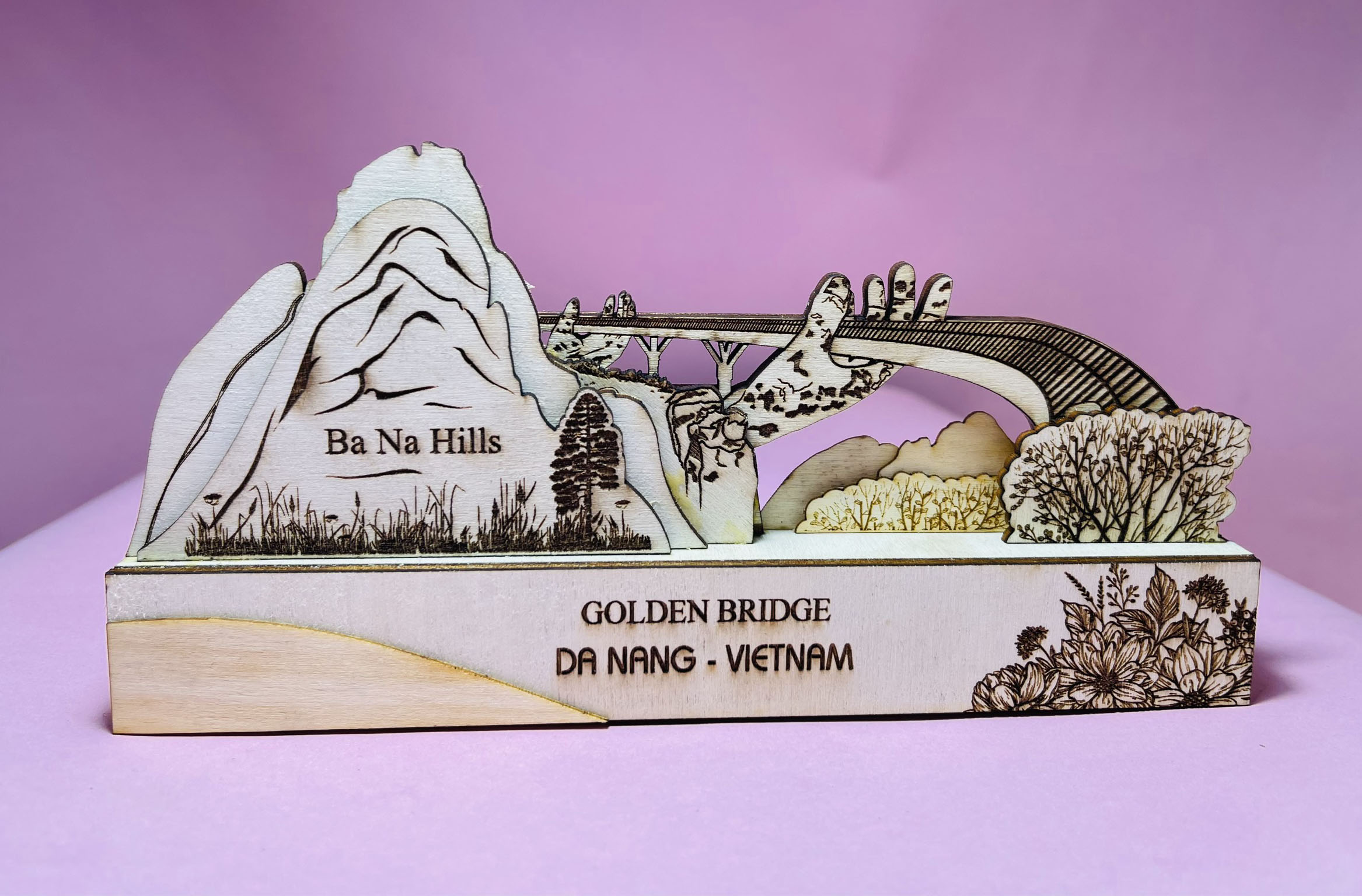 MÔ HÌNH CẦU VÀNG ĐÀ NẴNG