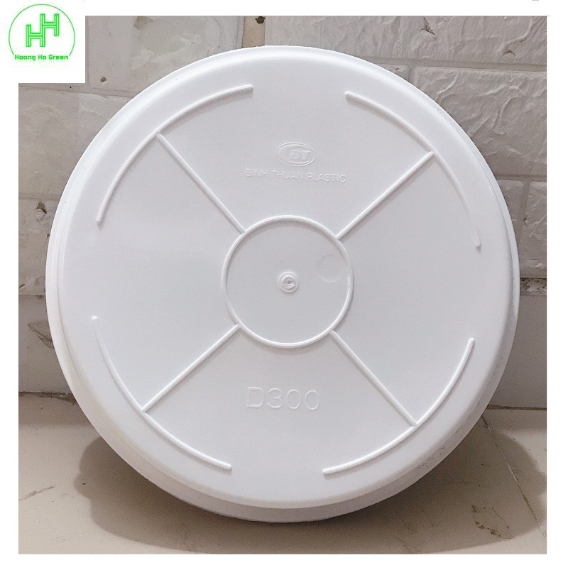 3 Khay (Đĩa) Lót Đế Chậu D300 - Màu Trắng