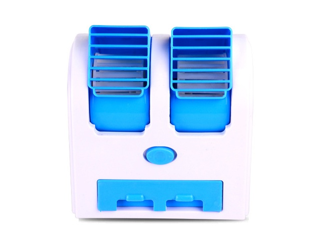 Quạt điều hòa mini có khay chứa đá 2 cửa gió