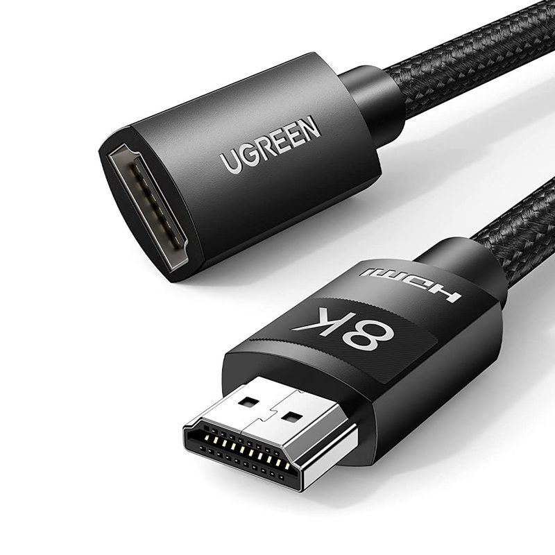 Ugreen 40450 2m 8k 60hz 2.1 hdmi extension male to female cable hd151