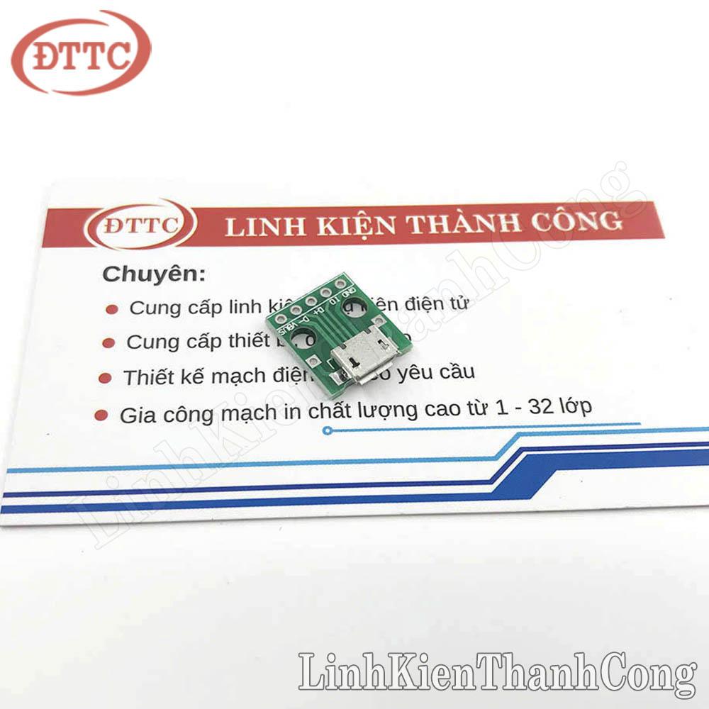 Module Chuyển MicroUSB Sang DIP 5 Chân