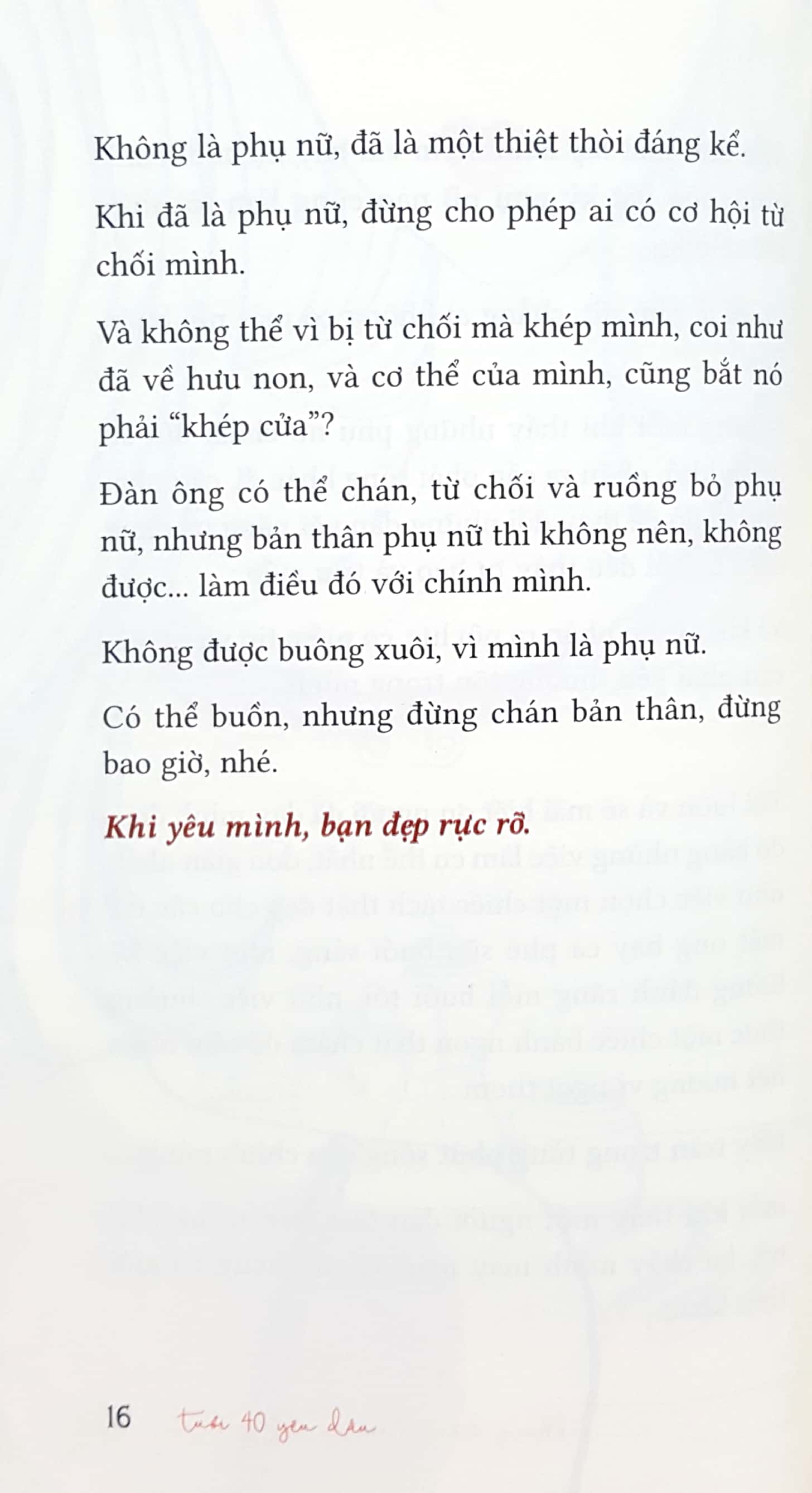 Fahasa - Tuổi 40 Mươi Yêu Dấu (Tản Văn)