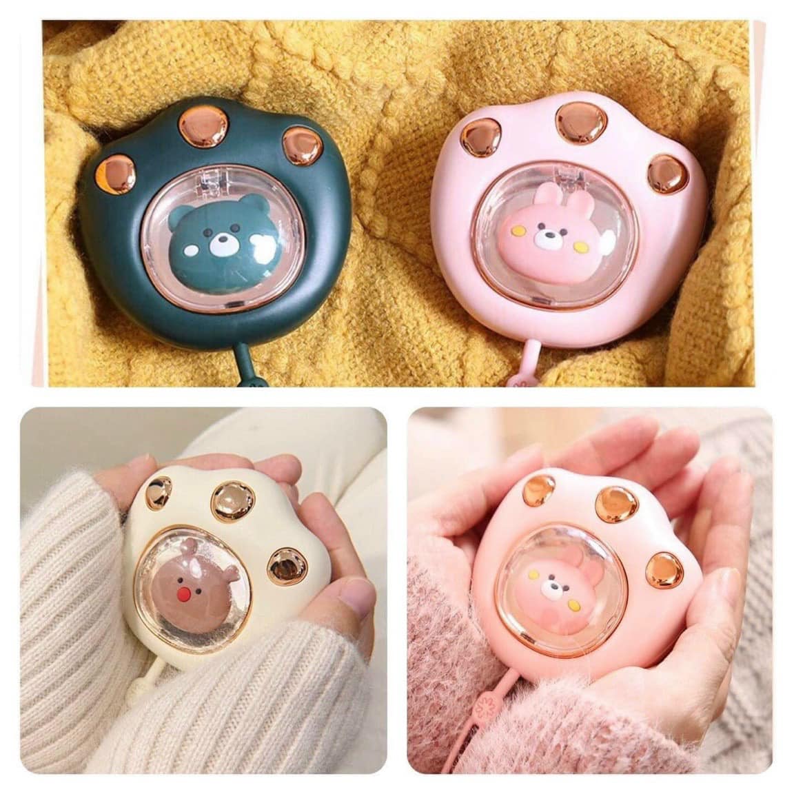 Máy sưởi mini cầm tay dành cho mùa đông, thiết bị làm ấm tay nhỏ gọn tiện lợi, dễ dàng mang theo
