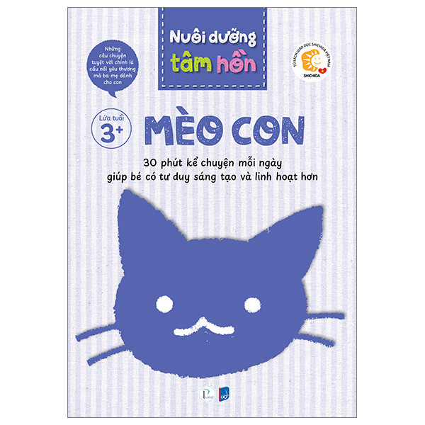 Sách - Bộ mèo con - truyện Shichida nuôi dưỡng tâm hồn, hộp combo 6 cuốn cho bé từ 3 tuổi