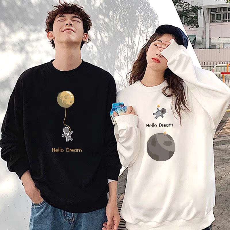 ÁO ĐÔI SWEATER HELLO DREAM NAM NỮ ĐẦY CÁ TÍNH