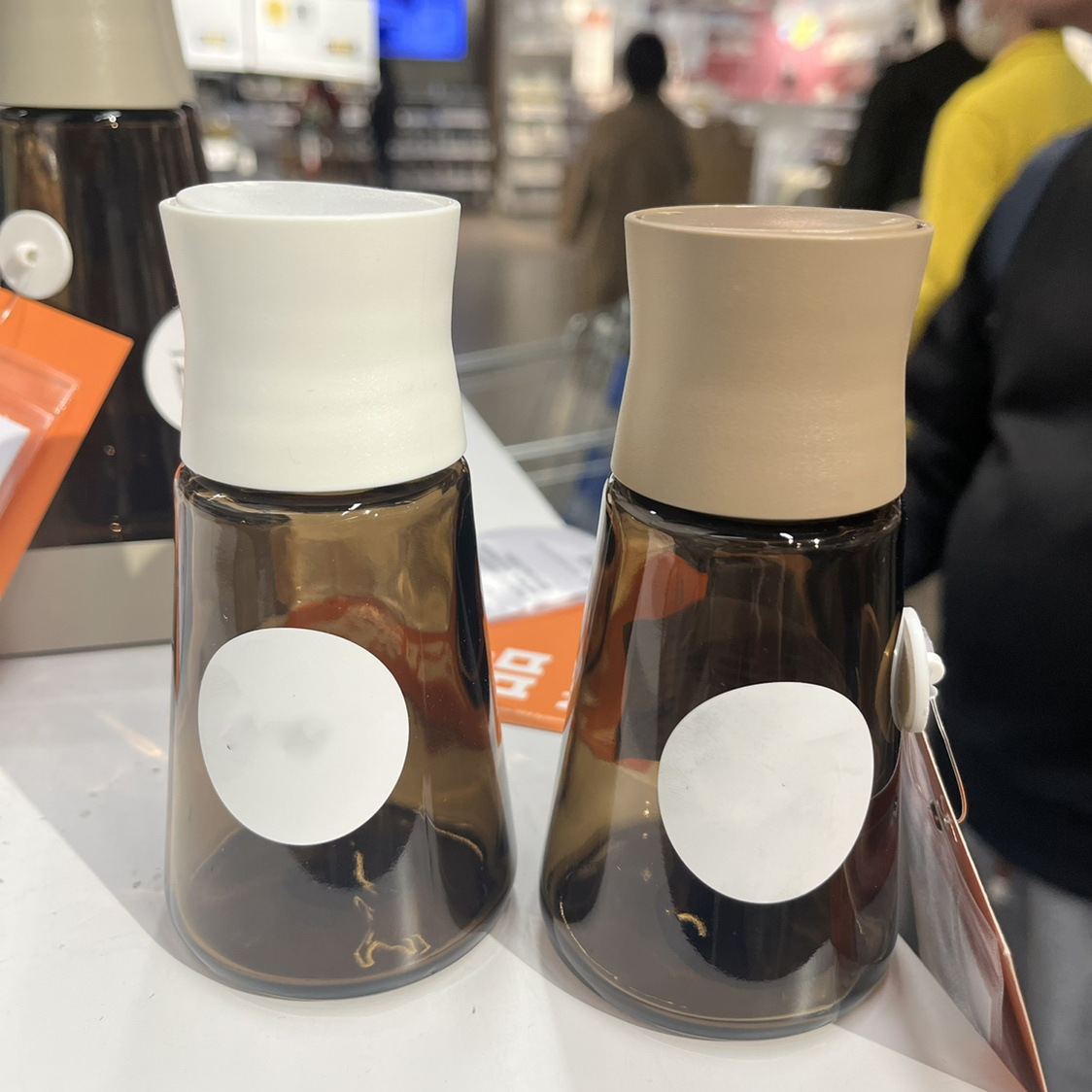Bộ 2 lọ đựng tiêu đường muối Halvtom IKEA