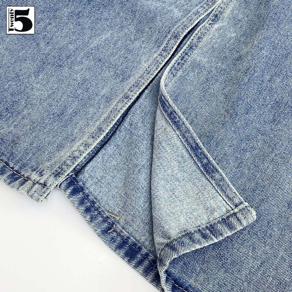 Chân váy jean dài xẻ sau Twenty.Five 5021