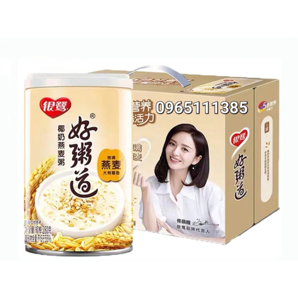 [ĐỦ VỊ] CHÁO BÁT BẢO/CHÈ NGŨ CỐC ĂN LIỀN YINLU 280G