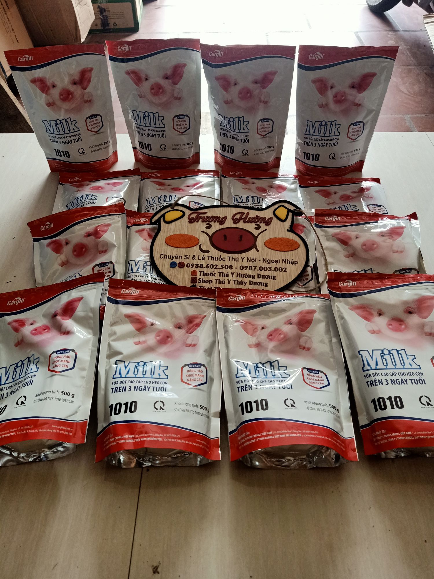 cargill - milk 500gr sữa bột cao cấp cho heo con, chó con, mèo con