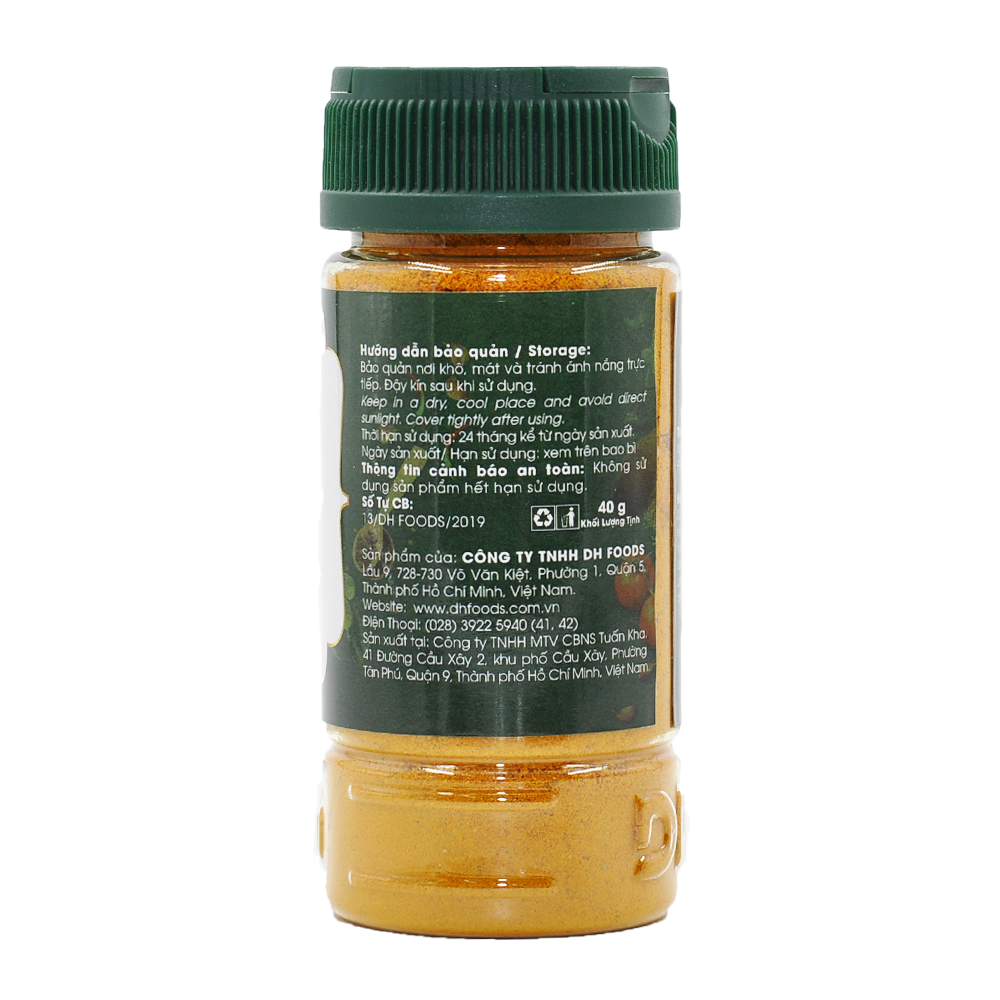 Combo 2 hũ natural Nghệ bột 40g