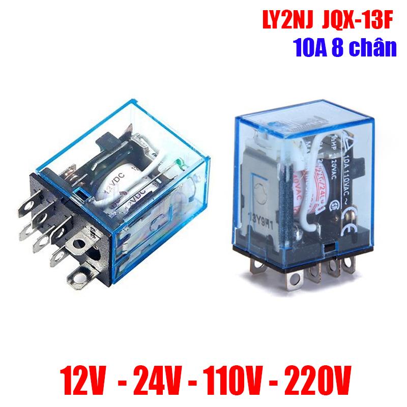 RELAY OMRON LY2NJ 12VDC 10A 8 chân lớn + đế