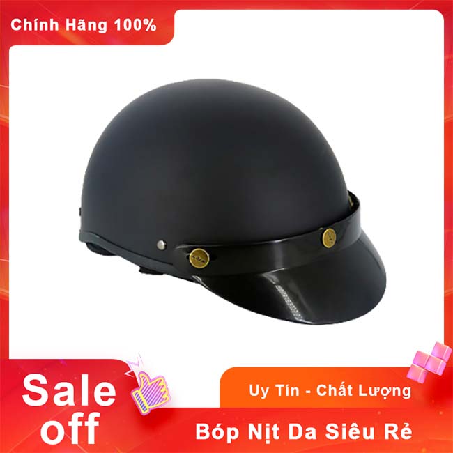 Mũ Bảo Hiểm 1/2 Đầu Chita CT6B1 Sơn Nhám