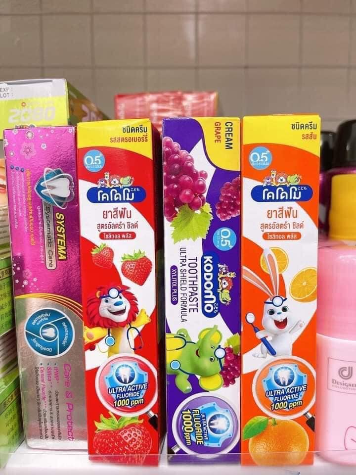 Kem đánh răng KODOMO thái lan 400g cho bé