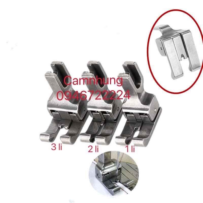 Chân vịt mí sắt 2 bên trái phải