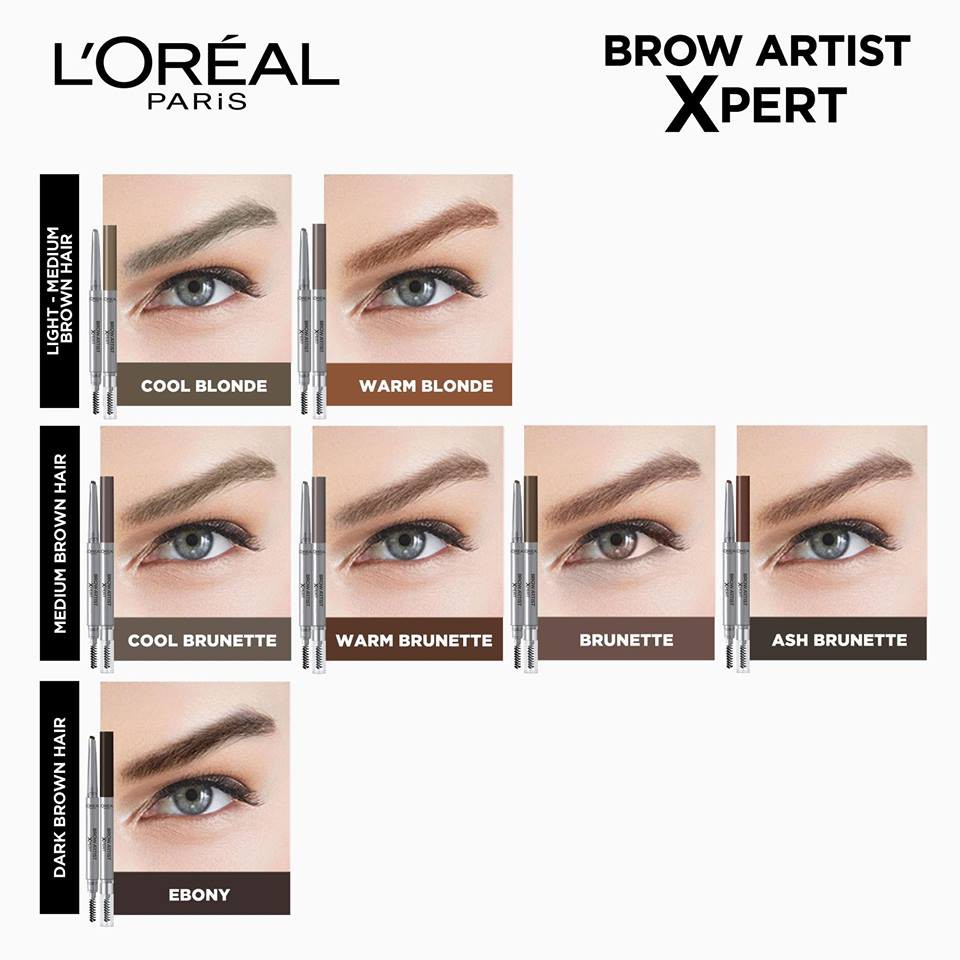 L’Oreal - Chì kẻ mày 2 đầu L’Oreal Paris Brow Artist Xpert 0.2g
