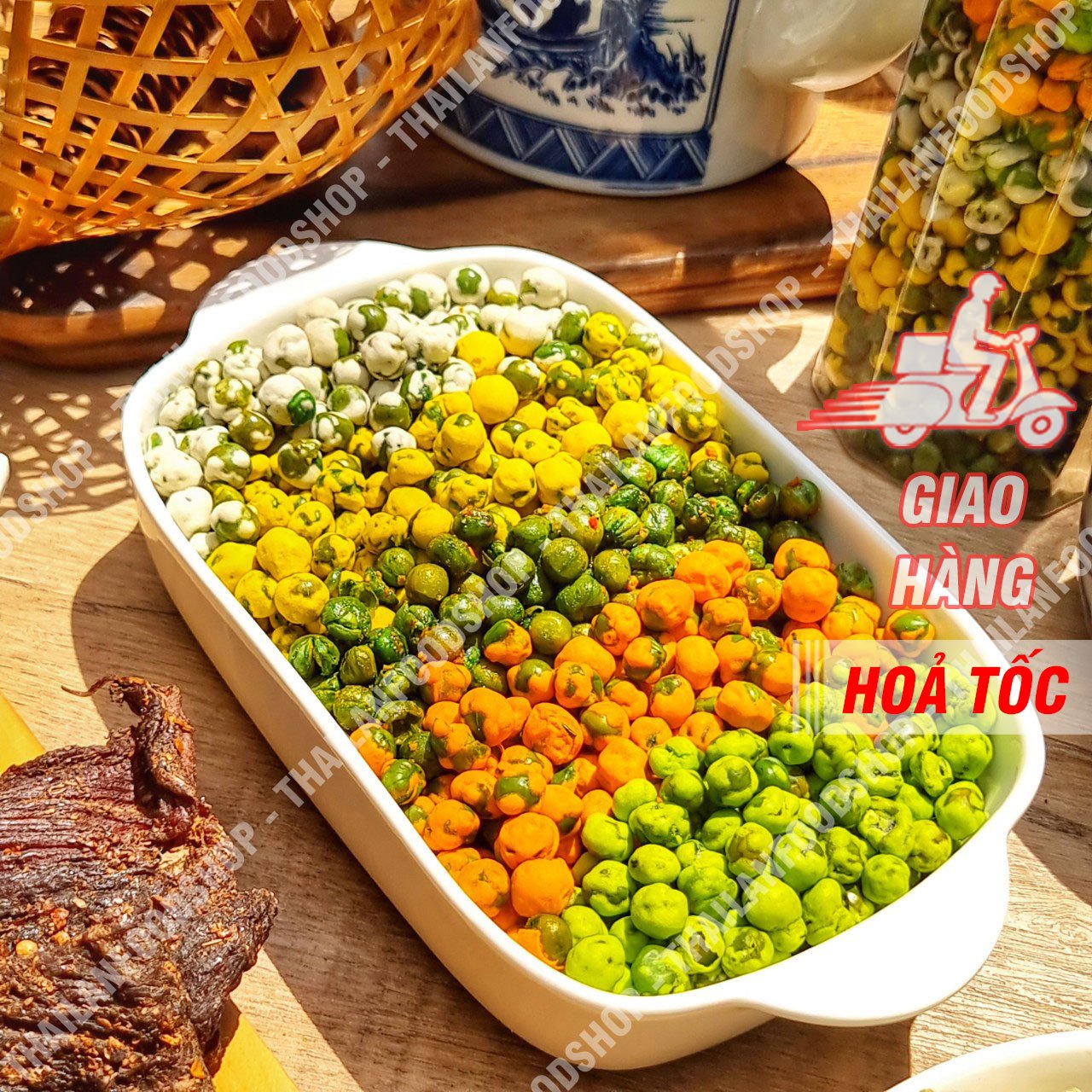 Đậu Hà Lan Mix Ngũ Vị - Lon 450gr