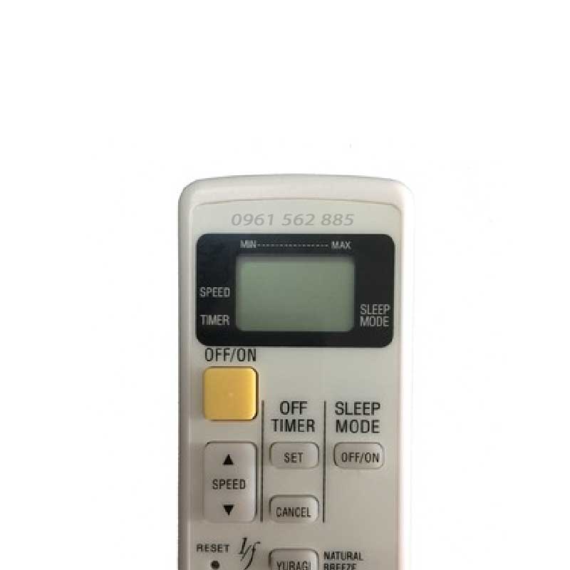 Điều Khiển Remote Quạt Trần Panasonic 5 Cánh