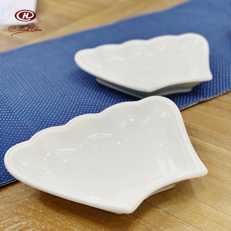 Đĩa lẻ bộ Hoa mặt trời sứ Minh Châu [hàng loại 1]