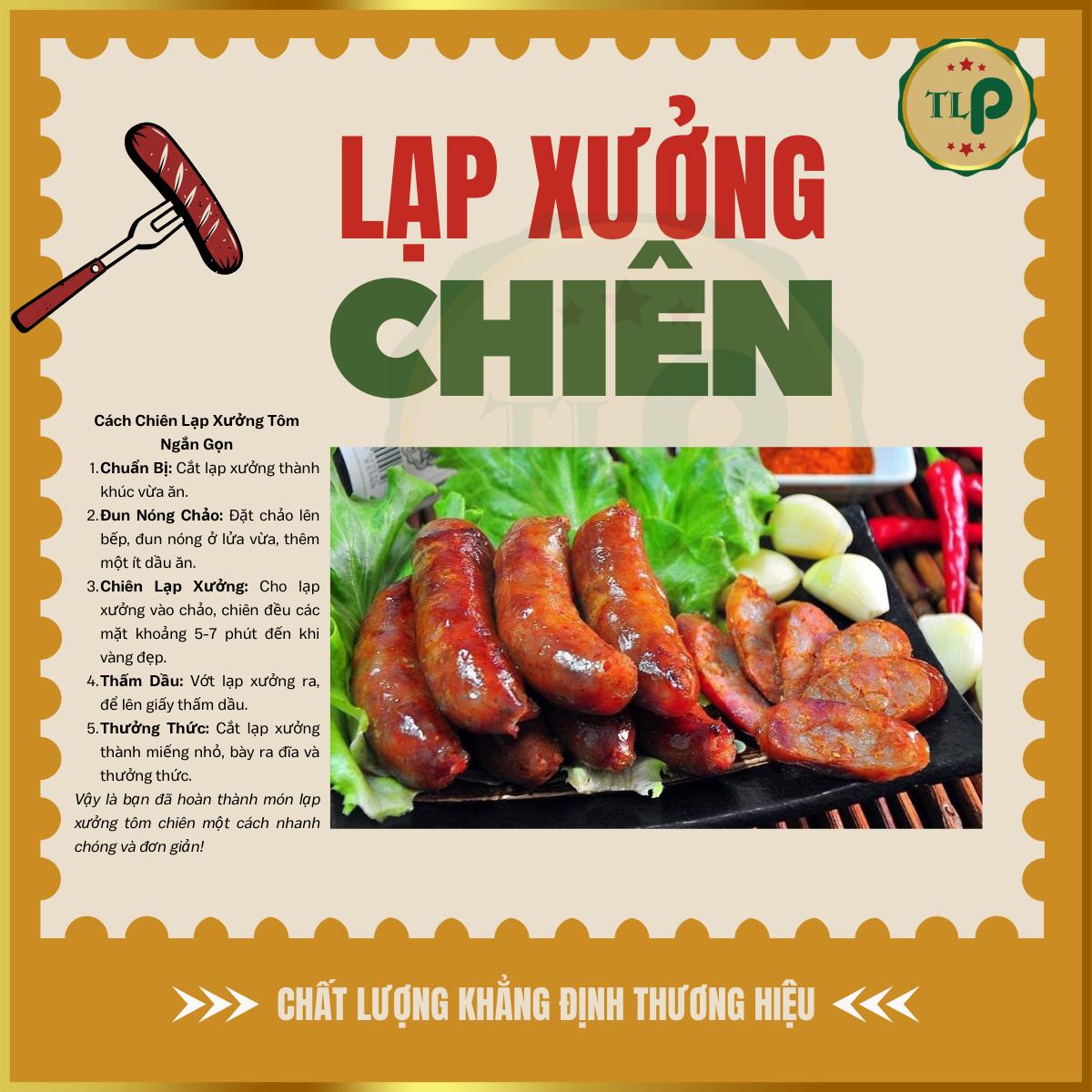 LẠP XƯỞNG TÔM TÂN LỘC PHÁT BỊCH 500G